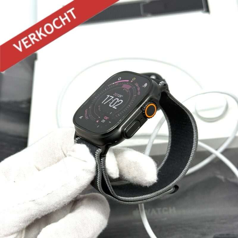 watch Apple Watch Ultra 2 zwart /trail band /99% batt /garantie