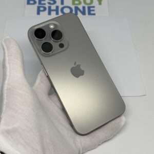 iPhone 15 pro 256GB naturel /zeer net /88% batt /garantie