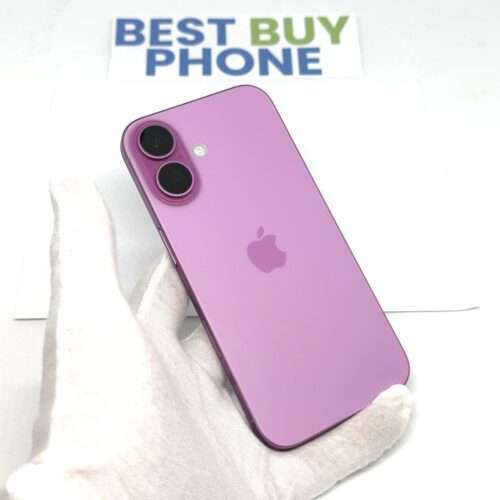 IMG_0028 iPhone 16 128GB roze /krasvrij /91% batt /garantie