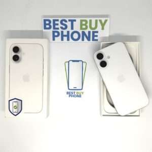 iPhone 16 128GB wit /zeer net /100% batt /garantie