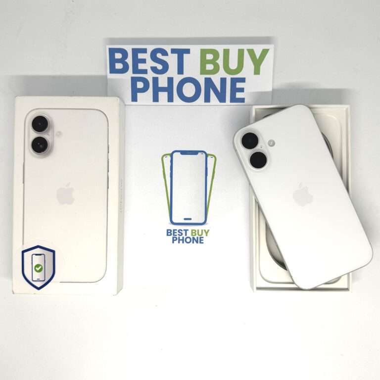 iPhone 16 128GB wit /zeer net /100% batt /garantie