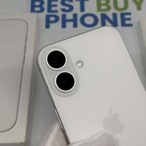 iPhone 16 128GB wit /zeer net /100% batt /garantie