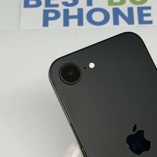 iPhone 16E 128GB zwart /krasvrij /100% batt /garantie