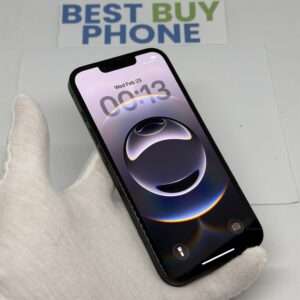 iPhone 16E 128GB zwart /krasvrij /100% batt /garantie