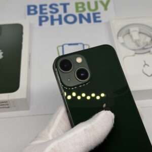 iPhone 13 mini 256GB groen /92% batt /krasvrij /garantie