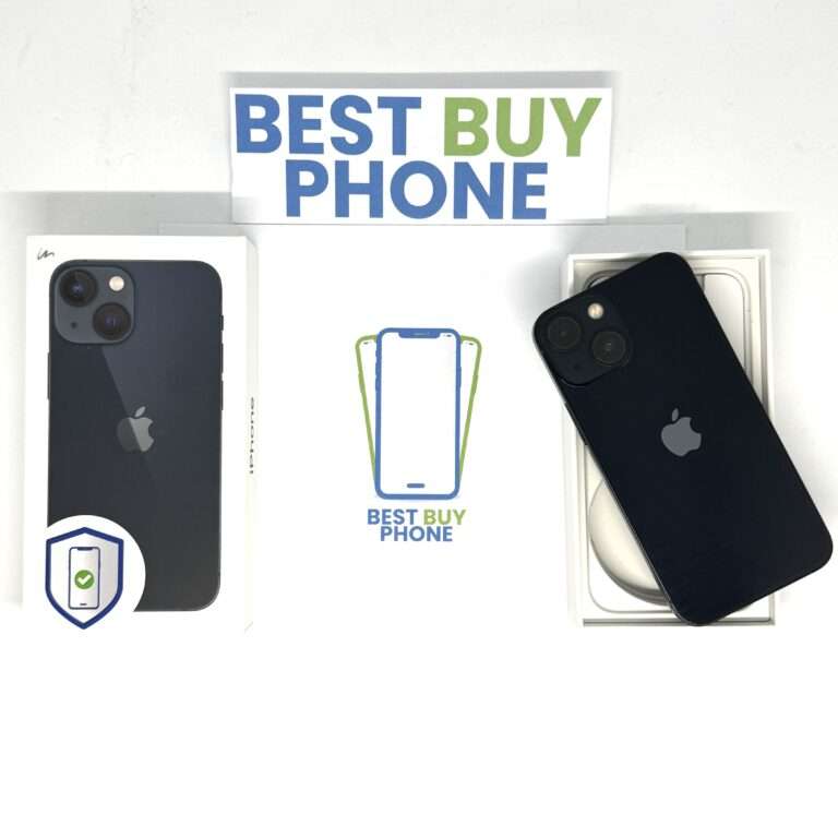 iPhone 13 mini 128GB zwart /85% batt /krasvrij scherm/garantie