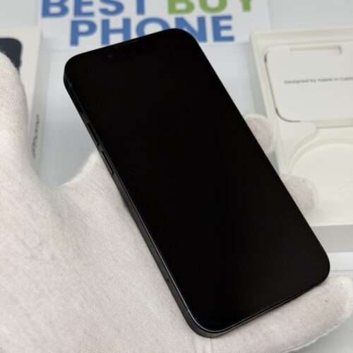 IMG_0089 iPhone 13 mini 128GB zwart /85% batt /krasvrij scherm/garantie