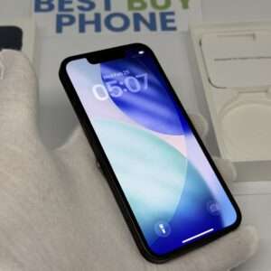 IMG_0090 2 iPhone 13 mini 128GB zwart /85% batt /krasvrij scherm/garantie