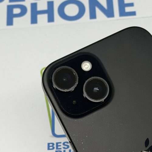 iPhone 15 128GB zwart /88% batt /zeer net /garantie