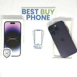 iPhone 14 Pro 128GB paars /100% batt /krasvrij glas /garantie