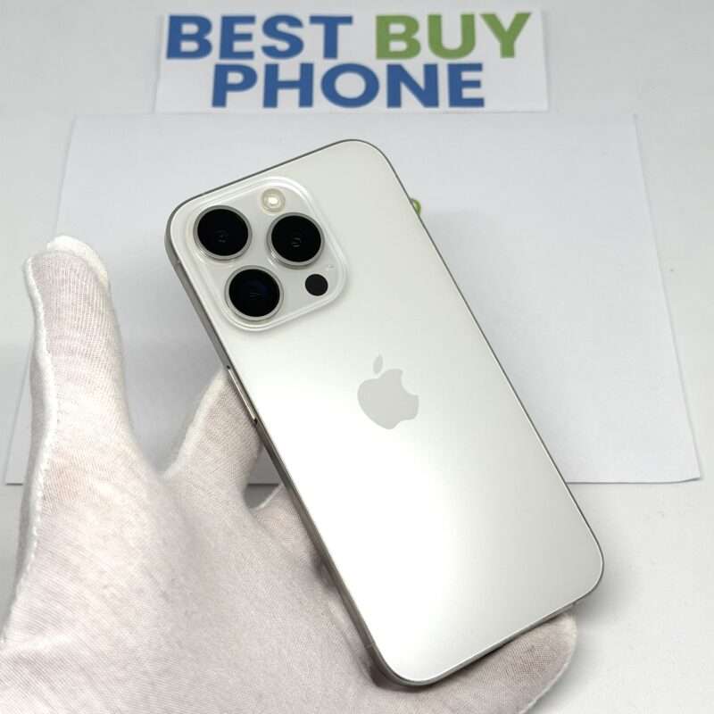 IMG_0161 iPhone 15 pro 256GB wit /zeer net /89% batt /garantie