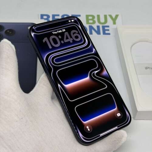 iPhone 17 Pro Max 256GB blauw /krasvrij /100% batt /garantie