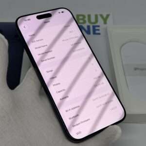 iPhone 17 Pro Max 256GB blauw /krasvrij /100% batt /garantie