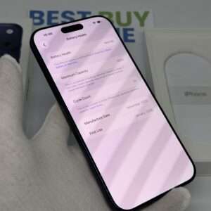 iPhone 17 Pro Max 256GB blauw /krasvrij /100% batt /garantie