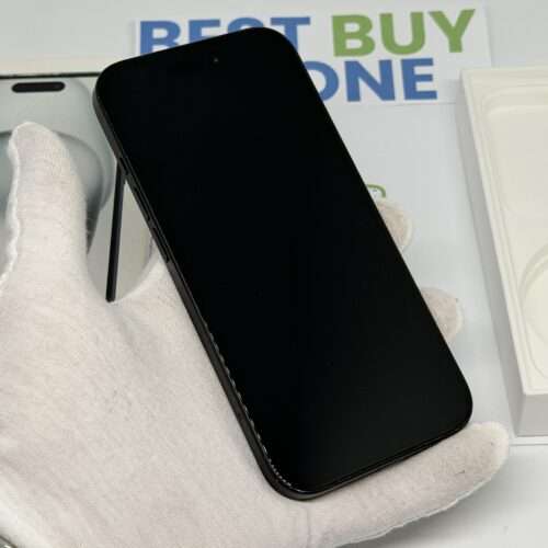 iPhone 15 256GB zwart /90% batt /krasvrij scherm /garantie