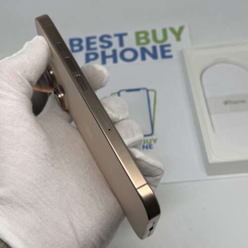 iPhone 16 Pro 256GB goud /licht gebruikt /92% batt /garantie