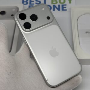 iPhone 17 Pro 256GB zilver /krasvrij /100% batt /garantie