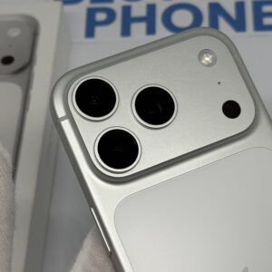 iPhone 17 Pro 256GB zilver /krasvrij /100% batt /garantie