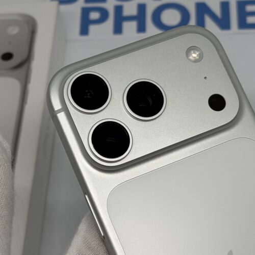 iPhone 17 Pro 256GB zilver /krasvrij /100% batt /garantie