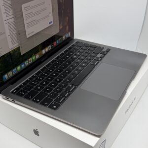 MacBook Air M1 256GB grijs /zeer net/88% batt /garantie