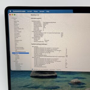 MacBook Air M4 256GB 16GB zilver /ongebruikt + 12 maanden garantie