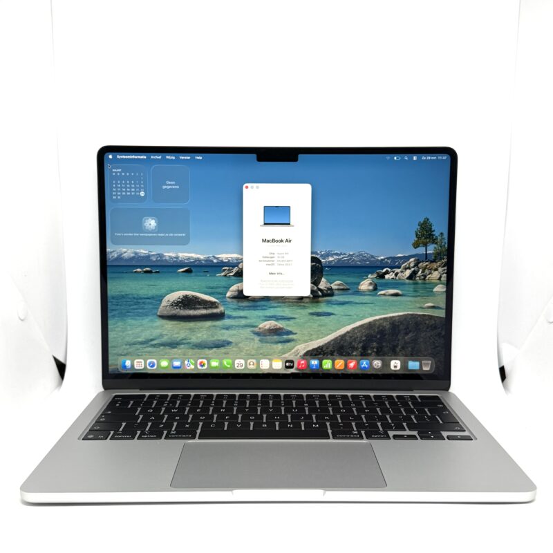 MacBook Air M4 256GB 16GB zilver /ongebruikt + 12 maanden garantie