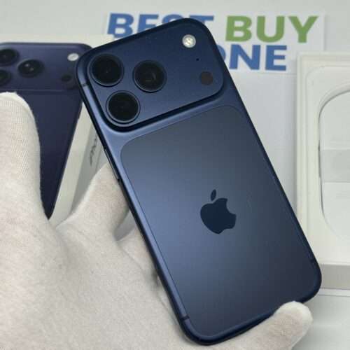 iPhone 17 Pro 256GB blauw /100% batt /krasvrij /garantie