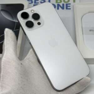 IMG_5365 iPhone 16 Pro Max 256GB wit /krasvrij scherm /100% batt /garantie