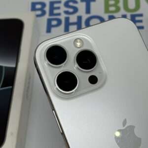 IMG_5366 iPhone 16 Pro Max 256GB wit /krasvrij scherm /100% batt /garantie