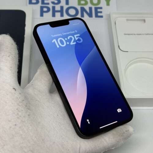 IMG_5381 iPhone 13 128GB zwart /89% batt /krasvrij scherm /garantie