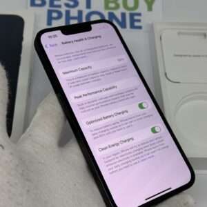 IMG_5382 iPhone 13 128GB zwart /89% batt /krasvrij scherm /garantie