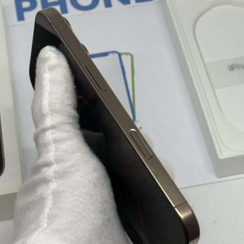 iPhone 16 Pro 256GB goud E-sim /91% batt /krasvrij /garantie