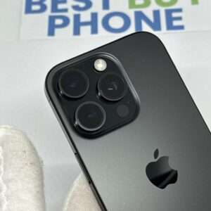 iPhone 16 Pro 128GB zwart /94% batt /krasvrij scherm /garantie