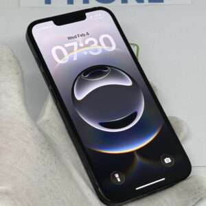 iPhone 16E 128GB zwart /krasvrij scherm /100% batt /garantie