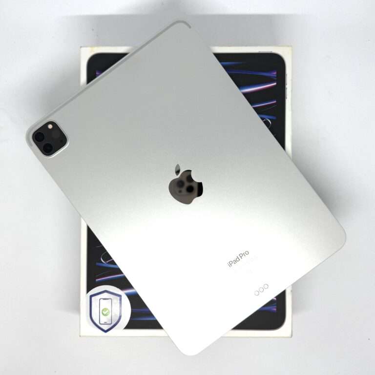 iPad Pro 4e 11 inch M2 128GB zilver /zeer net /88% batt /garantie