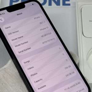 IMG_5484 iPhone 13 256GB zwart /90% batt /krasvrij scherm /garantie