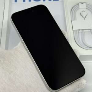 iPhone 16 128GB wit /100% batt /krasvrij /garantie