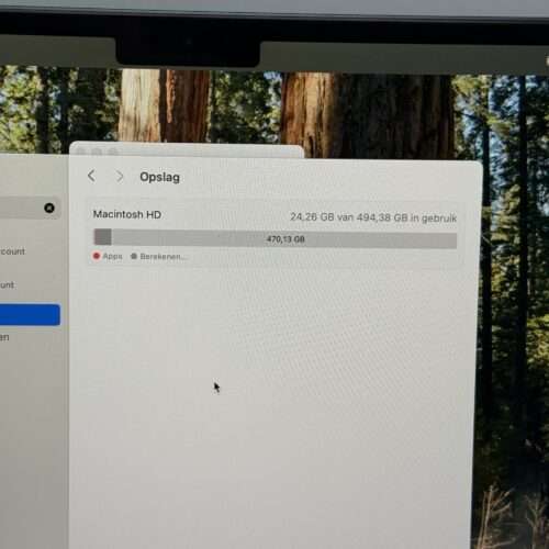 IMG_5524 2 MacBook Air M3 512GB blauw /16GB ram /krasvrij /95% batt /garantie