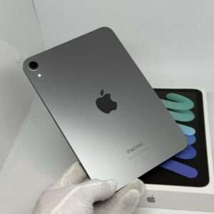 iPad mini 7e 256GB grijs /krasvrij glas /100% batt /garantie