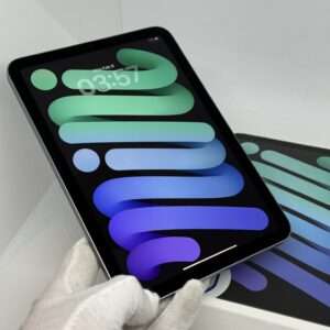 iPad mini 7e 256GB grijs /krasvrij glas /100% batt /garantie