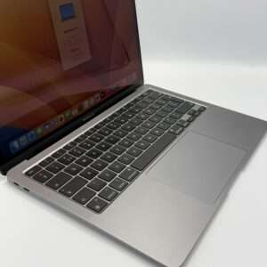 MacBook Air M1 256GB grijs /krasvrij /97% batt /garantie