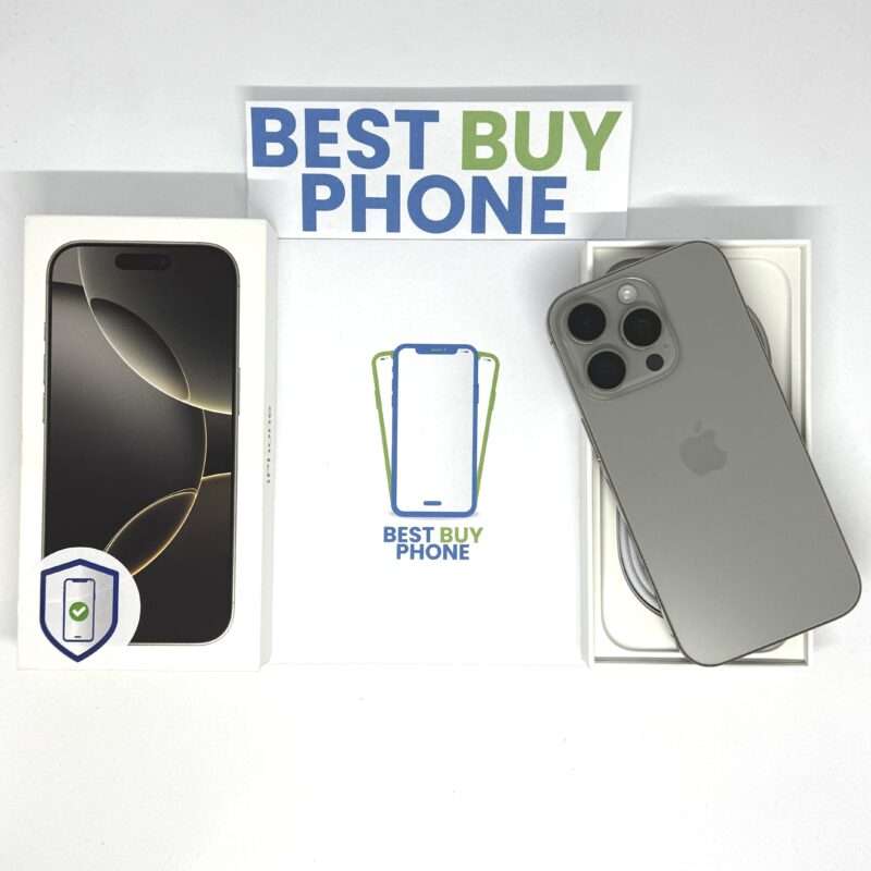 16 pro iPhone 16 Pro 256GB naturel /100% batt /krasvrij /garantie