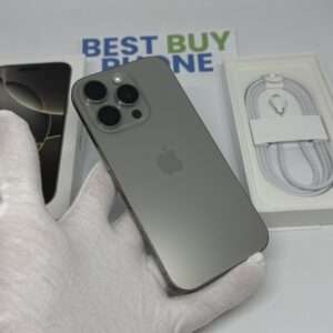 iPhone 16 Pro 256GB naturel /100% batt /krasvrij /garantie