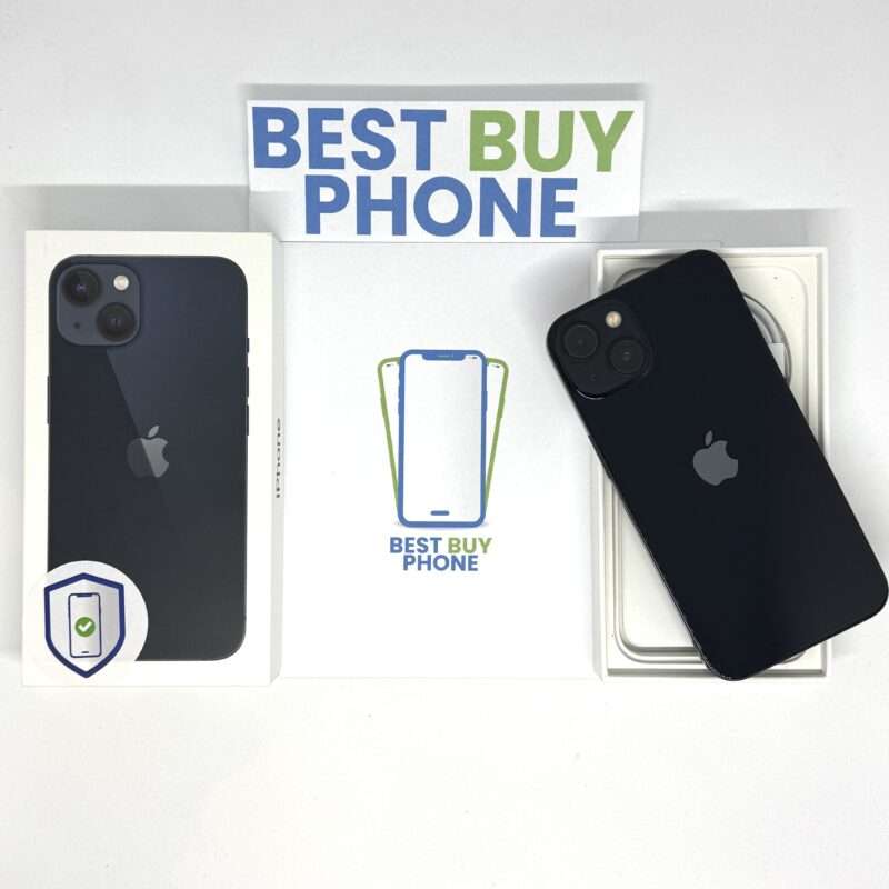 IMG_5622 iPhone 13 128GB zwart /85% batt /krasvrij glas /garantie