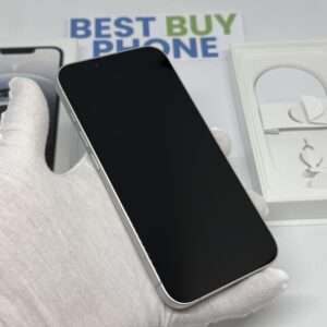 iPhone 16E 128GB wit /krasvrij /99% batt /garantie