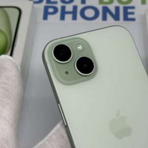iPhone 15 256GB groen /93% batt /zeer net /garantie