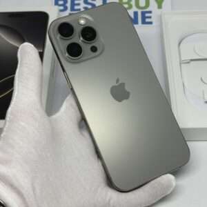 IMG_5710 iPhone 16 Pro Max 256GB naturel /krasvrij /96% batt /garantie