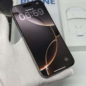 IMG_5711 iPhone 16 Pro Max 256GB naturel /krasvrij /96% batt /garantie