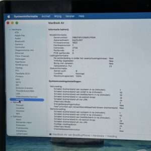 MacBook Air 256GB grijs /ongebruikt + 12 maanden garantie