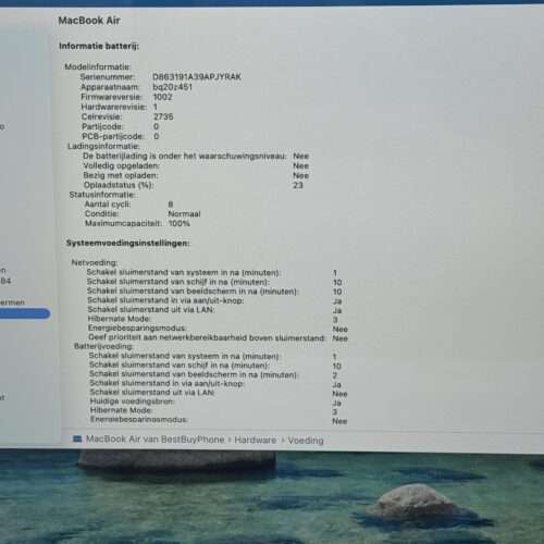 MacBook Air 256GB grijs /ongebruikt + 12 maanden garantie